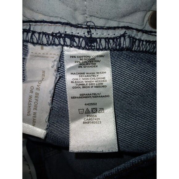 LOFT Women's Modern Skinny Dark Wash Jeans Size 27/4 - Picture 8 of 8